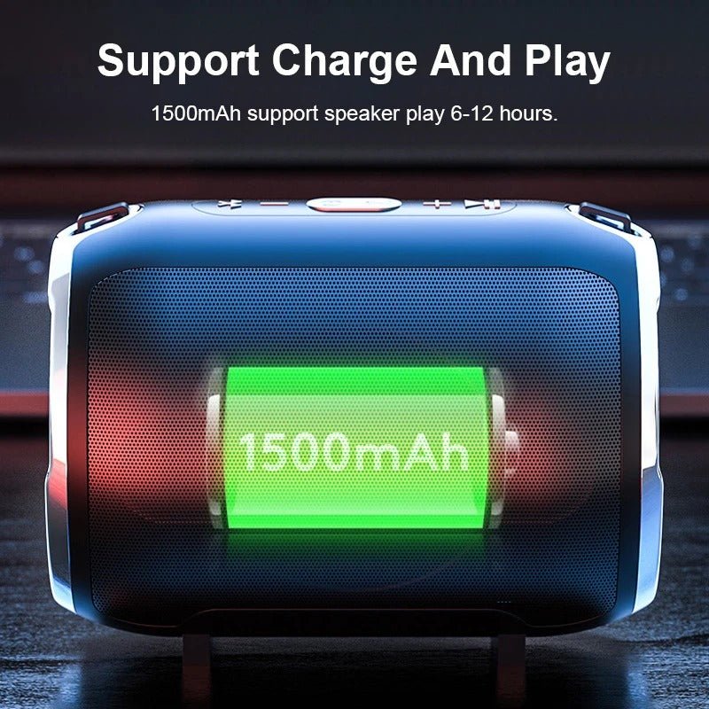Portable Bluetooth Speaker with Subwoofer – Anti - Fall, Wireless, Multi - Color | TechNest - TechNest