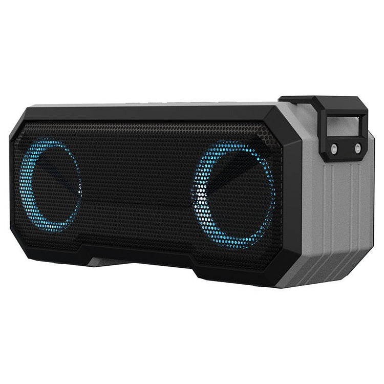 Waterproof Colorful Luminous Outdoor Wireless Speaker With Dual Speakers With Power Bank - Voltara
